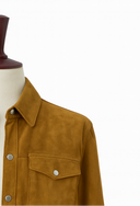 SLJ4 Suede Shirt Cognac - Khaal