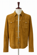 SLJ4 Suede Shirt Cognac - Khaal