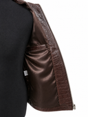 Heritage Croc Leather Jacket - Khaal