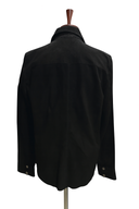 SLJ4 Suede Shirt Black - Khaal