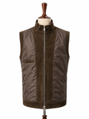 Vintage Suede Leather Vest - Khaal